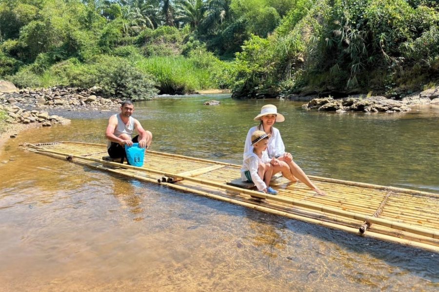 Bamboo Rafting – Family Activity